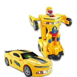 GCC Toys Robot Child Baby Car Toy for Child with Light Music Obstacle Avoidance